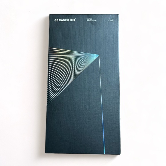 CASEKOO Genuine Magnetic Ring Stand for iPhone 14 Pro Max Blue Case - Picture 6 of 8